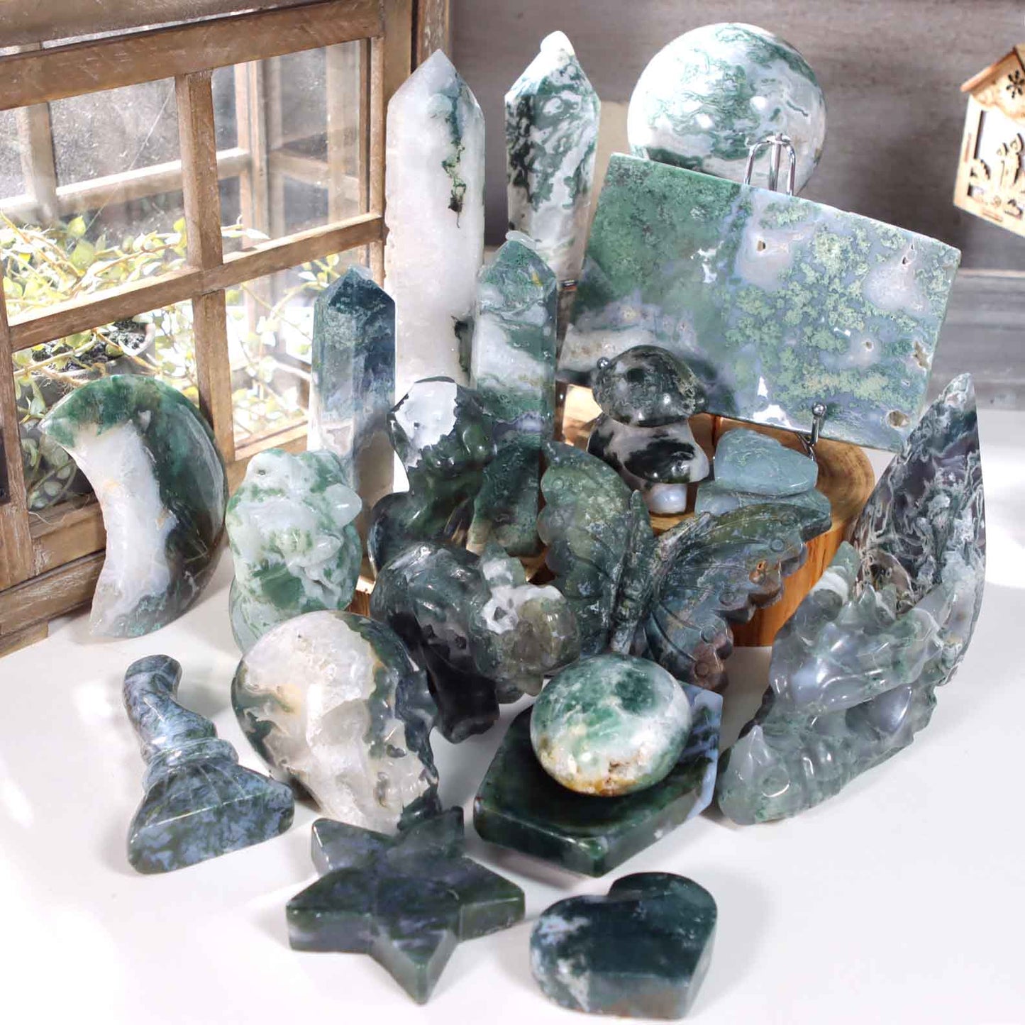 Moss Agate Mix