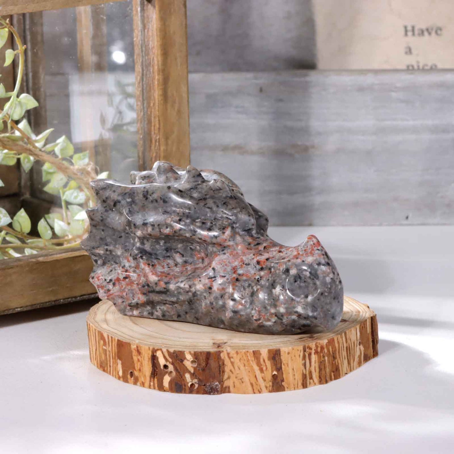 Yooperlite Dragon Head
