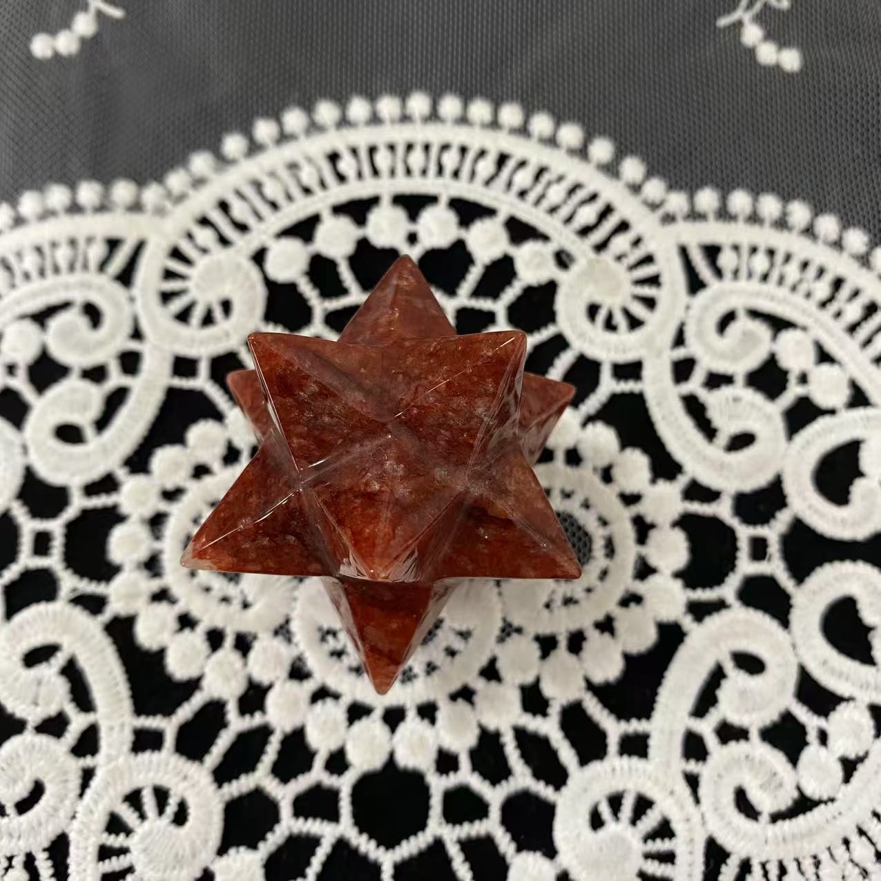 Fire Quartz Merkaba