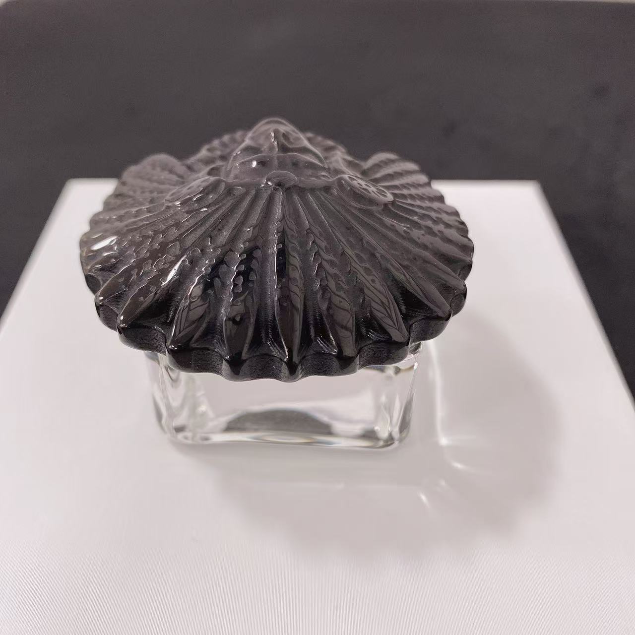 Black Obsidian Indian Skull
