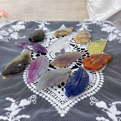 Crystal Leaf Carving