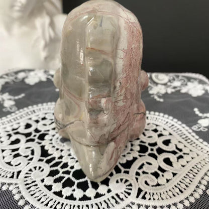 Picture Jasper Baby Dragon Carving