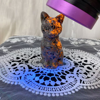 Yooperlite Cat Carving