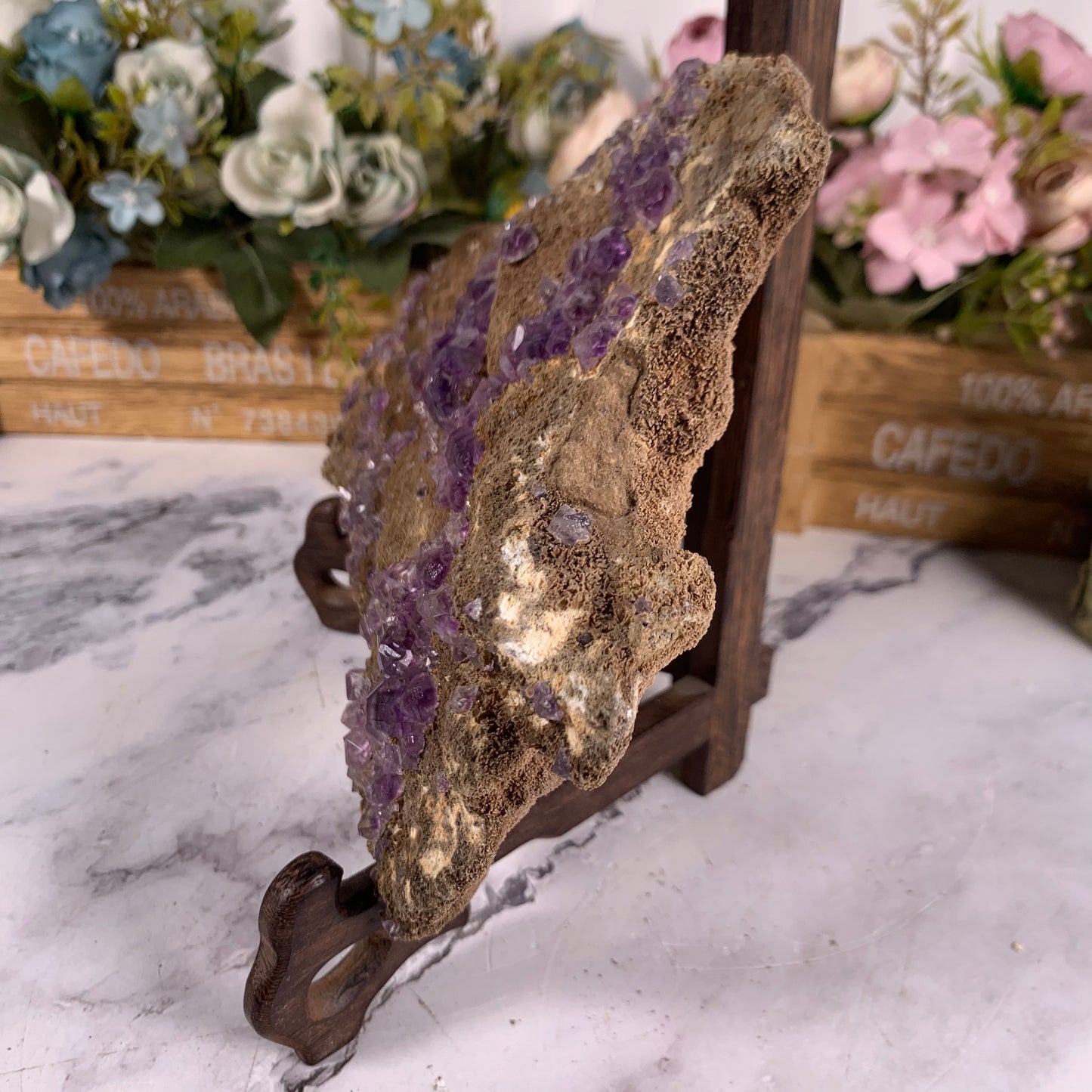 Purple Fluorite specimen