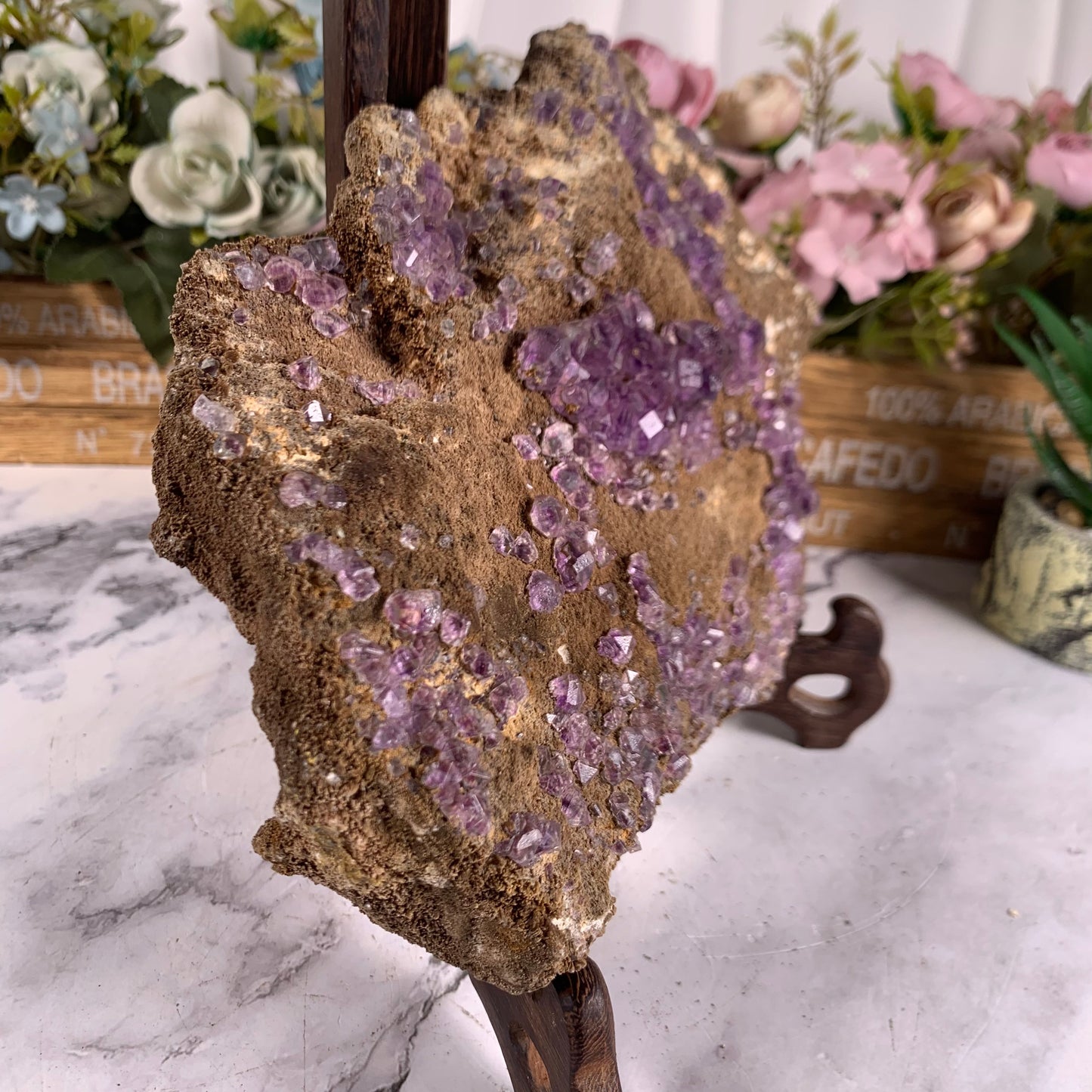 Purple Fluorite specimen