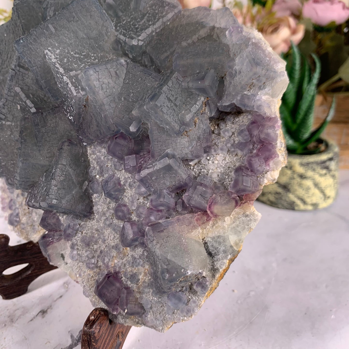 Fluorite specimen