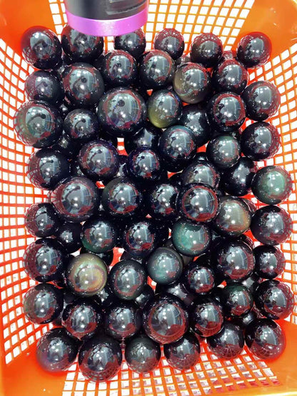 Rainbow obsidian