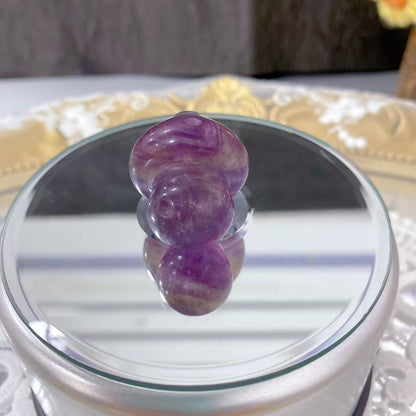 Fluorite Mushroom Carving