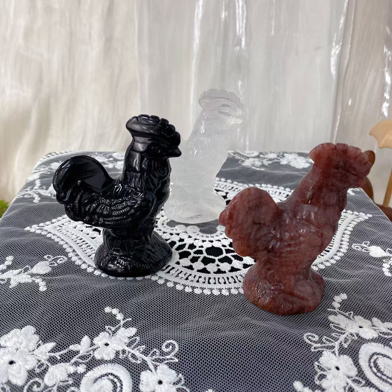 Rooster Carving