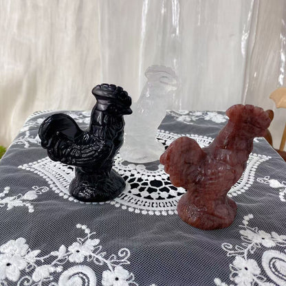 Rooster Carving