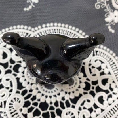 Black Obsidian Kuromi Carving
