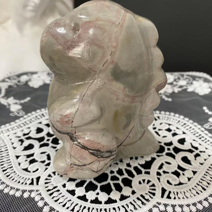 Picture Jasper Baby Dragon Carving