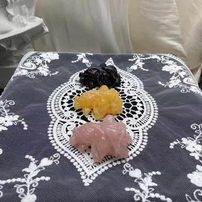 Crystal Goldfish Carving