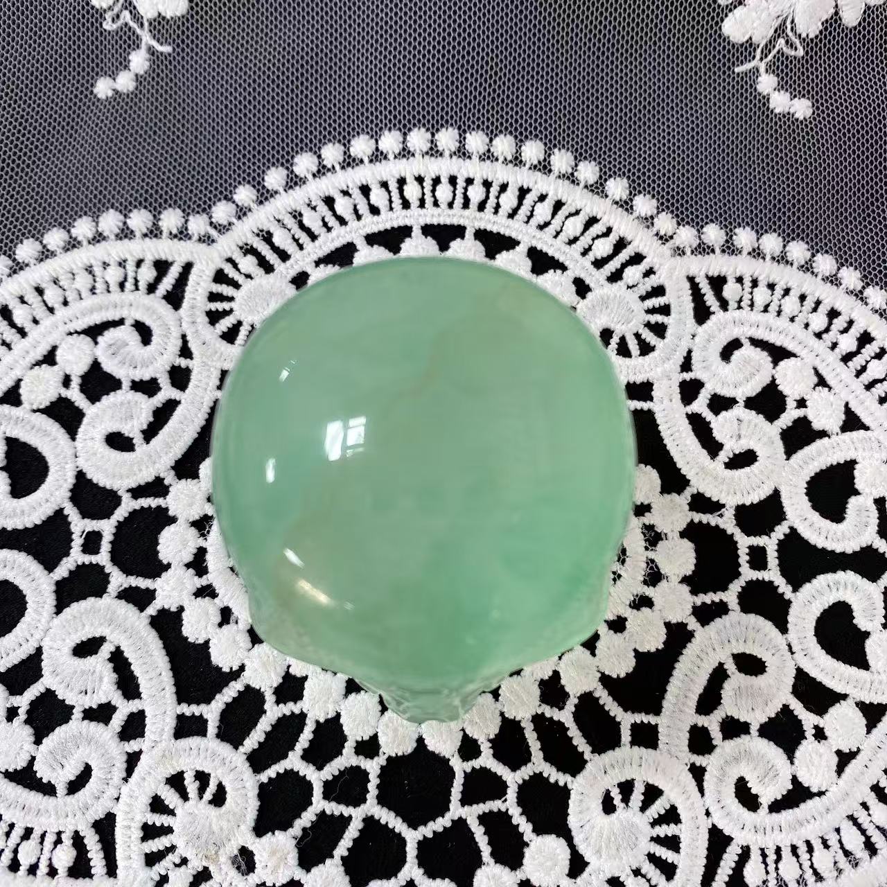 Fluorite Skull Doll Carving