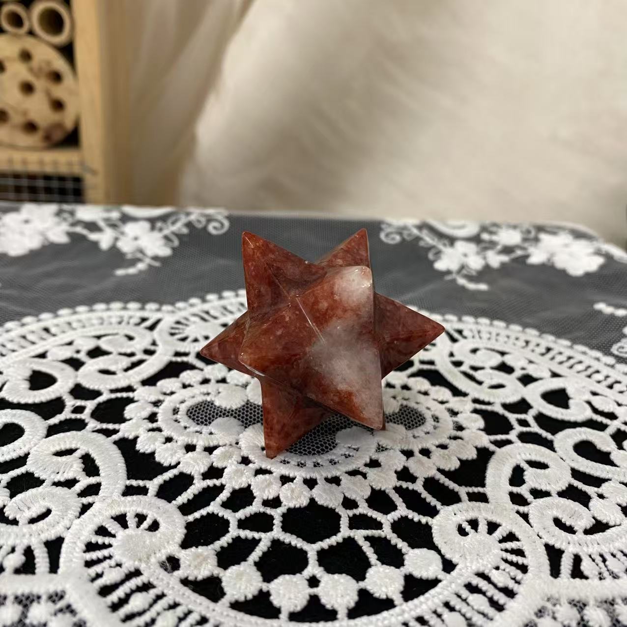 Fire Quartz Merkaba