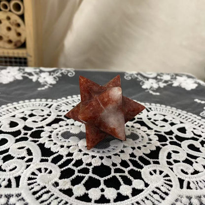 Fire Quartz Merkaba