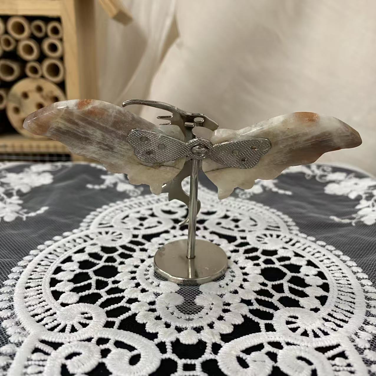 Moonstone Sunstone Dragon Carving