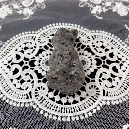 Yooperlite Cat Carving