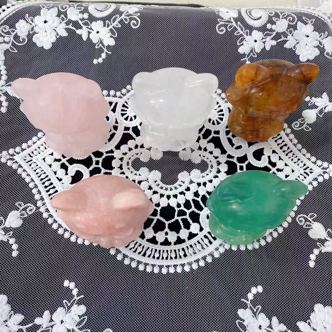Crystal Cat Carving