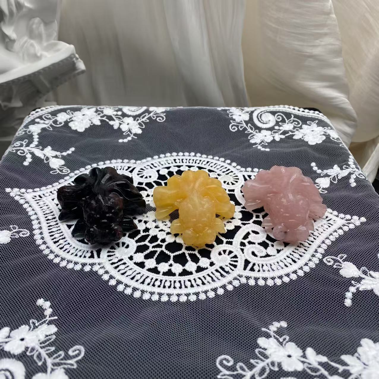 Crystal Goldfish Carving
