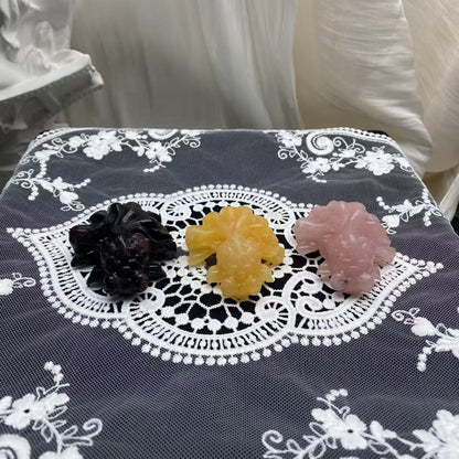 Crystal Goldfish Carving