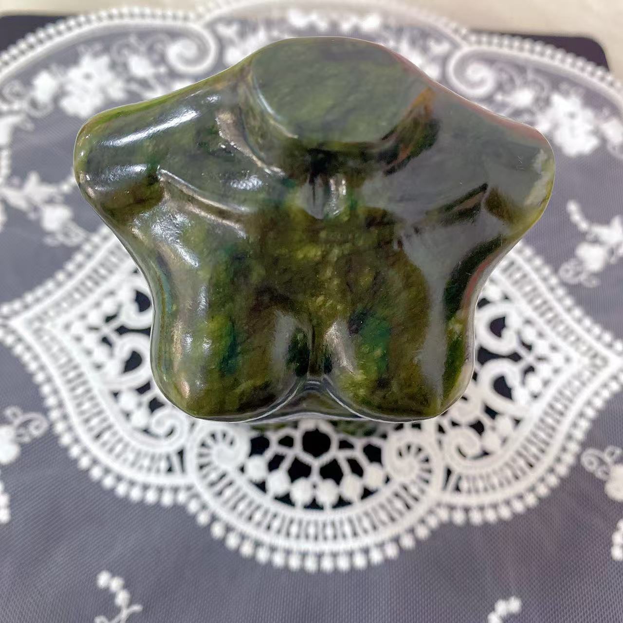 Serptentine Jade Female Figure