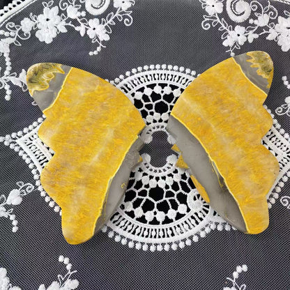 Bumble Bee Jasper Butterfly Wings