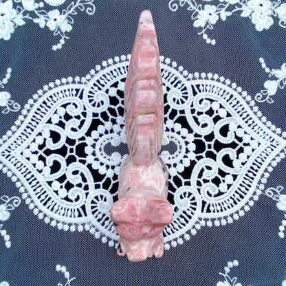 Peru Rhodonite Nine-Tailed Fox