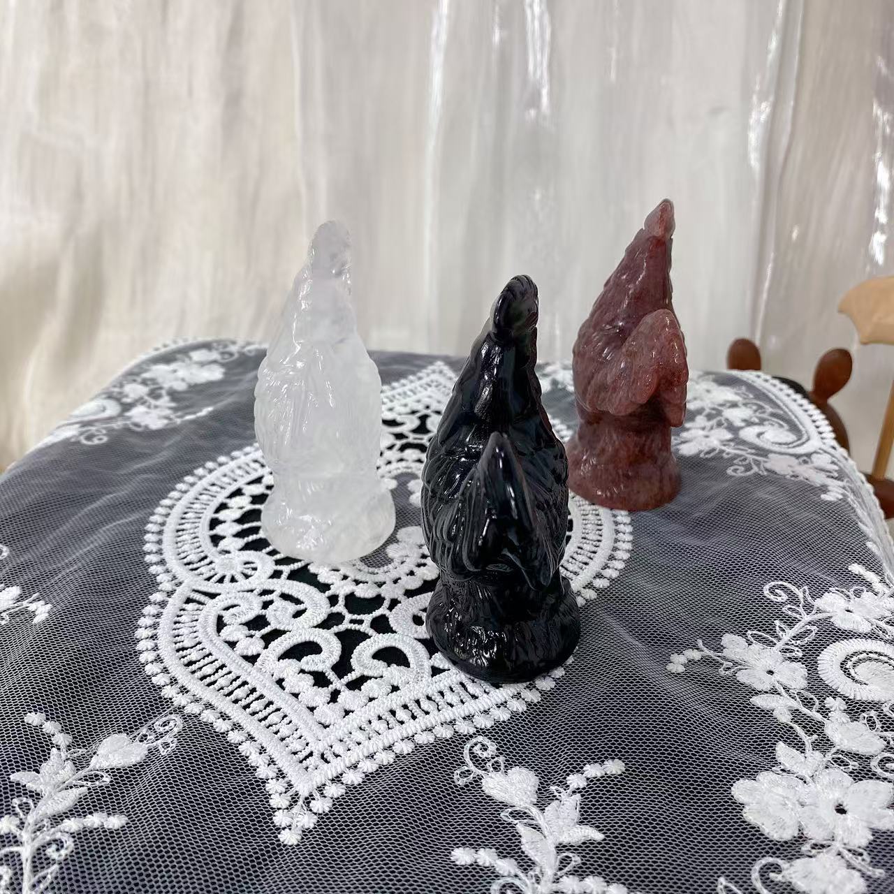 Rooster Carving