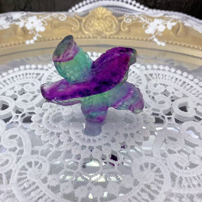 Fluorite Starfish Carving