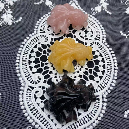 Crystal Goldfish Carving