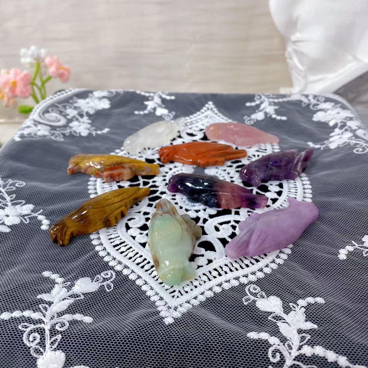 Crystal Bird Carving