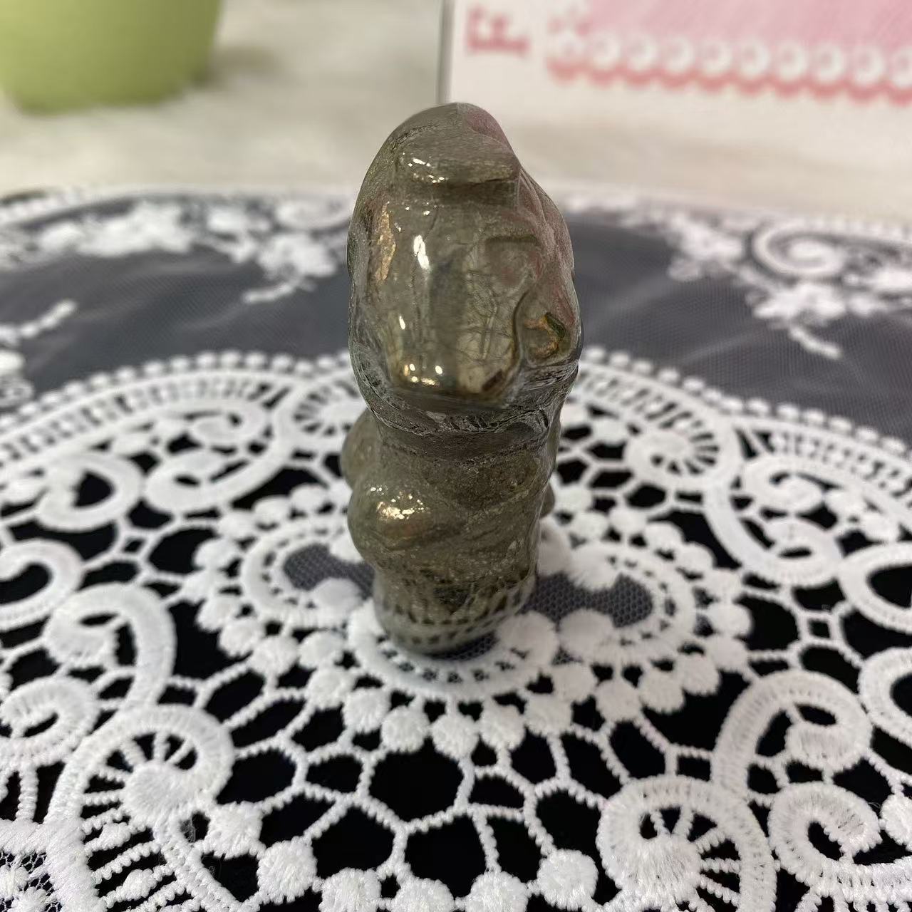 Pyrite Male Body Carving