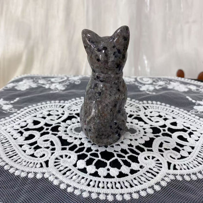 Yooperlite Cat Carving