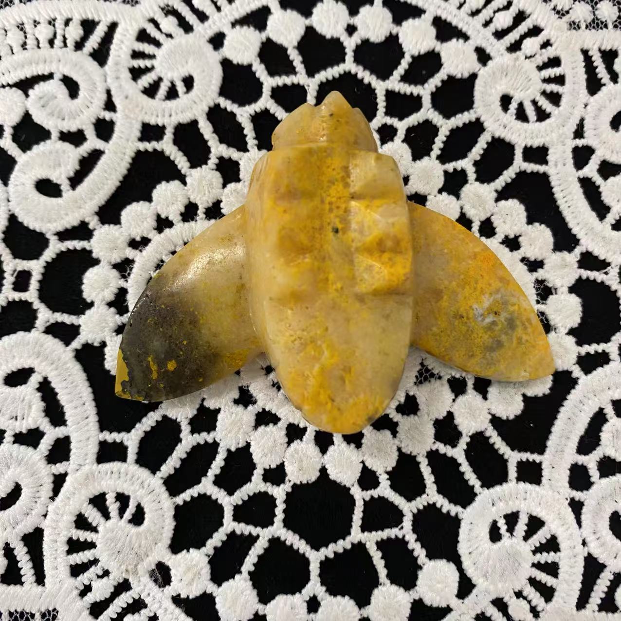 Bumble Bee Jasper Bee Carving