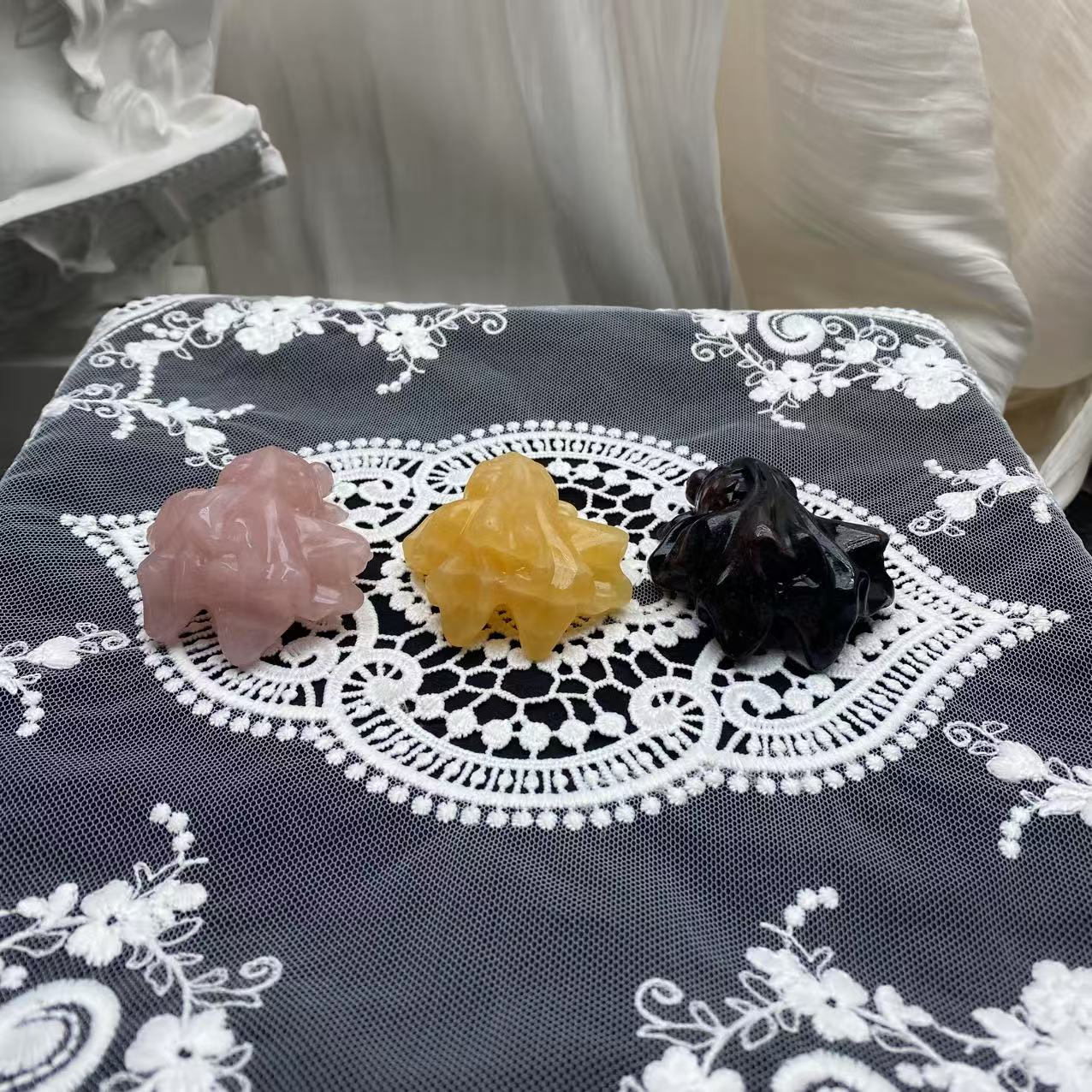 Crystal Goldfish Carving