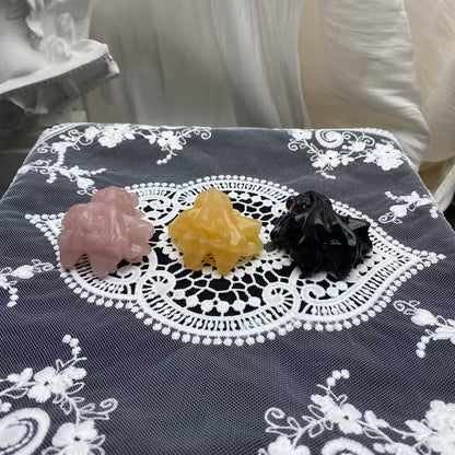 Crystal Goldfish Carving