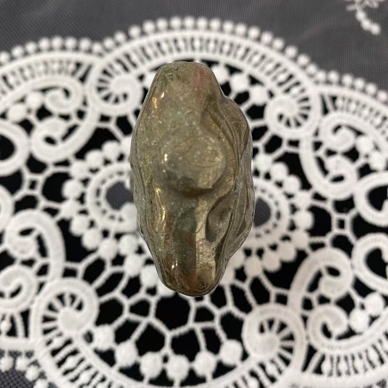 Pyrite Male Body Carving