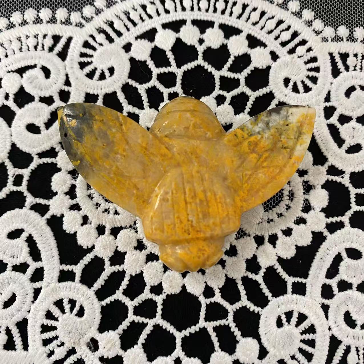Bumble Bee Jasper Bee Carving