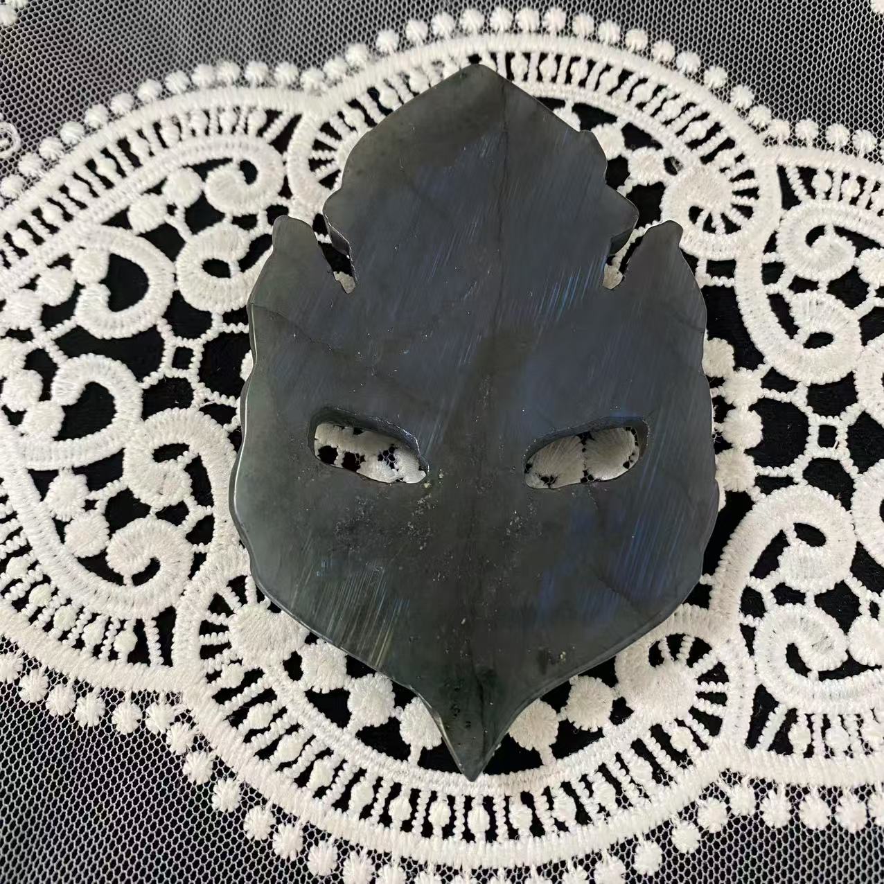 Labradorite Masquerade Mask Carving