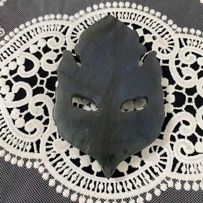 Labradorite Masquerade Mask Carving
