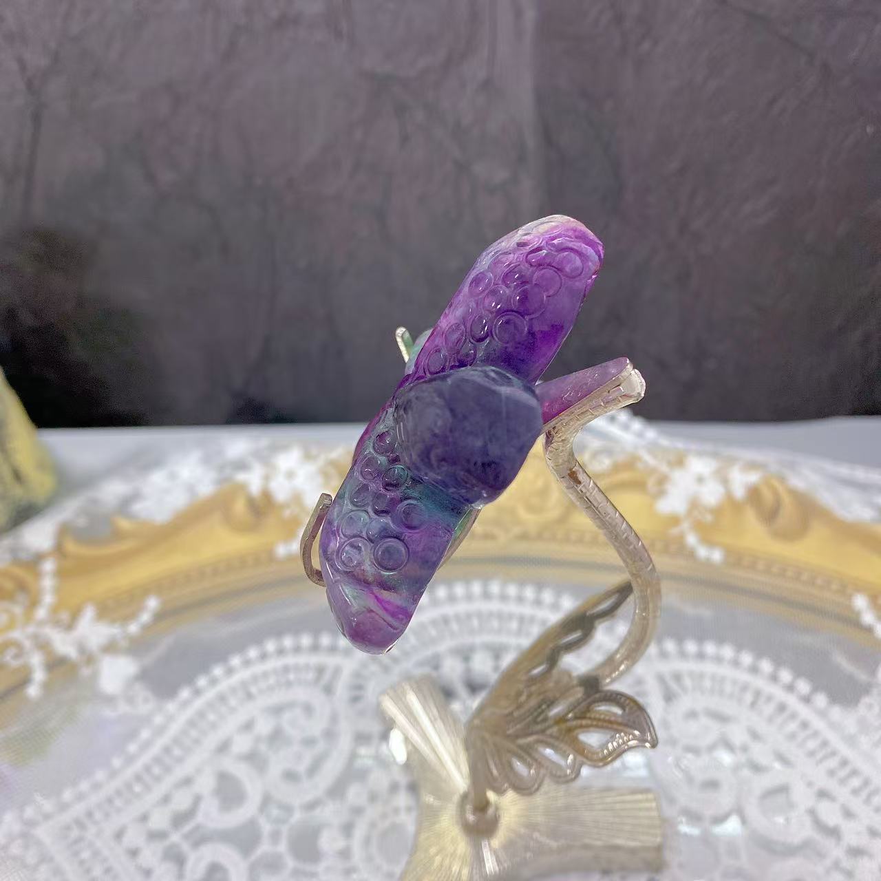 Fluorite Starfish Carving