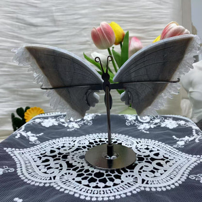 Clear Quartz Cluster Butterfly Wings