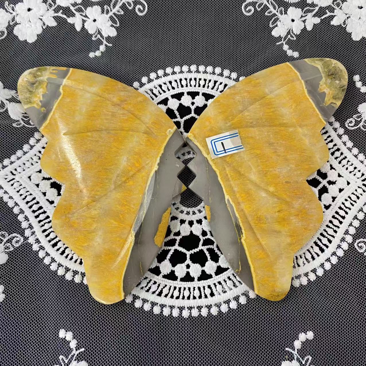 Bumble Bee Jasper Butterfly Wings