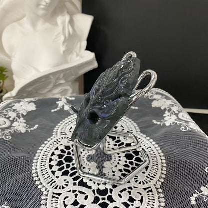 Labradorite Masquerade Mask Carving