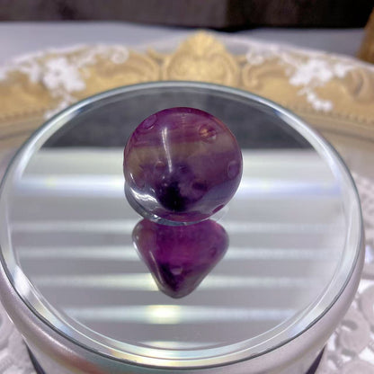 Fluorite Mushroom Carving