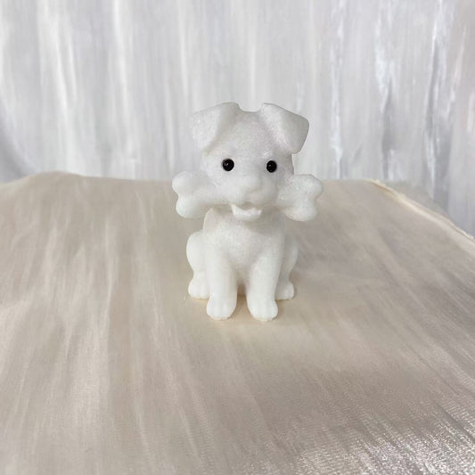 White Jade Dog Carving