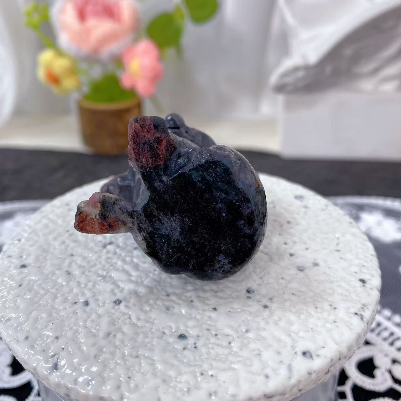 Garnet Koala Carving
