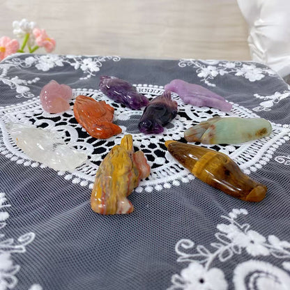 Crystal Bird Carving