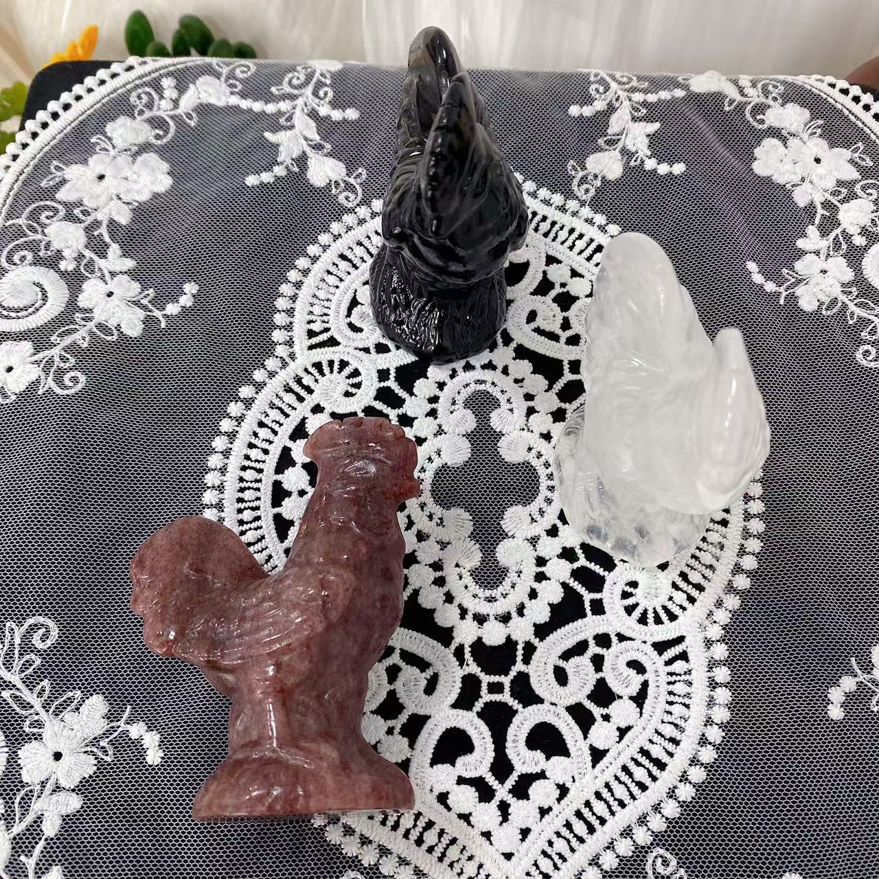 Rooster Carving